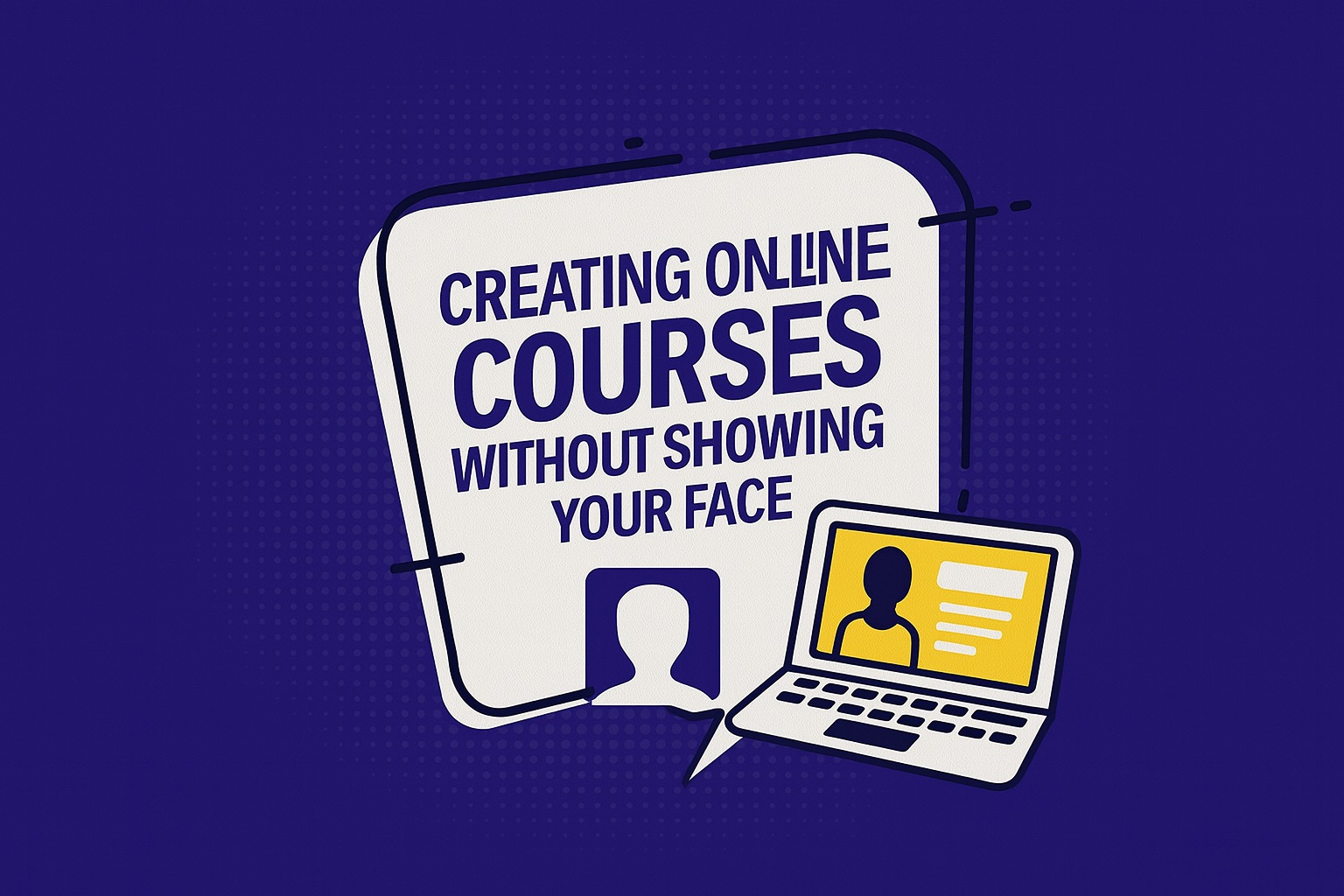 Creating online courses without showing your face, specifically tailored for Nigeria